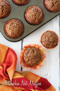 Pumpkin Nut Muffins - Photo By Gina Homolska - Used with permission at SkinnyTaste.com Pumpkin Nut Muffins - Photo By Gina Homolska - Used with permission at SkinnyTaste.com